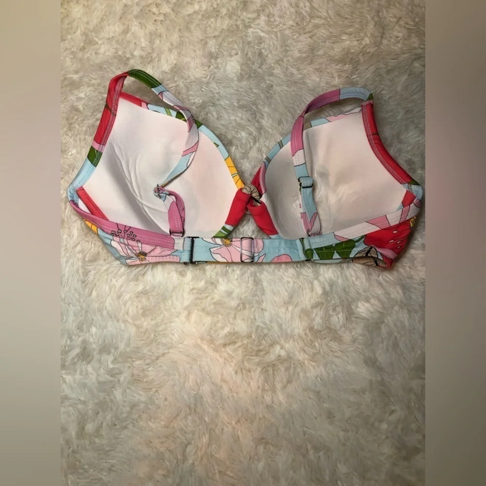 VENUS Pink and Red Bikini Swimwear DD top